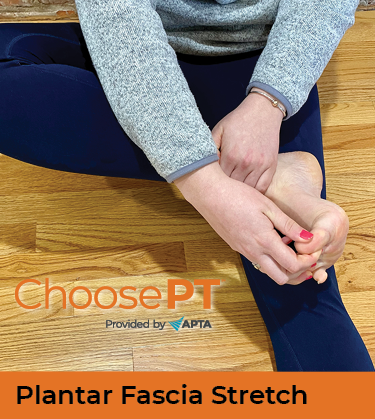 3 Physical Therapy Exercises for Plantar Fasciitis - Evercore - Move With a  Strong, Healthy Body